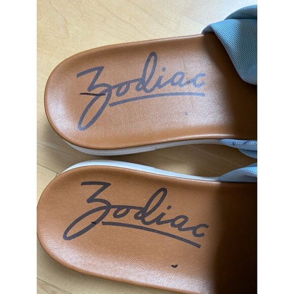ZODIAC Women's Blue "Jolie" Slide Sandals Sz 10 Platform - Picture 6 of 6